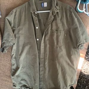 Short sleeve green bottom up